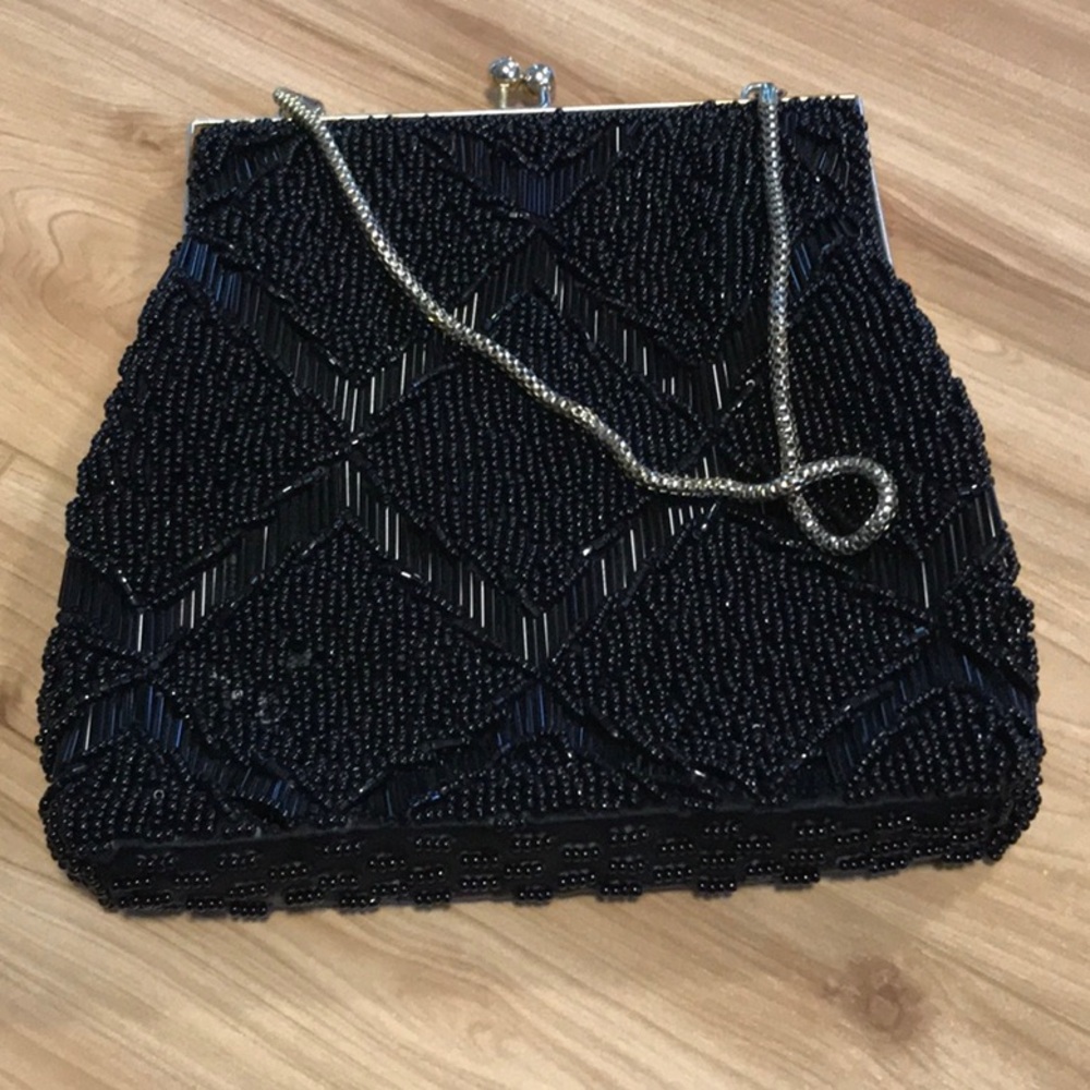 Antique Beaded Wristlet purse by DU-VAL